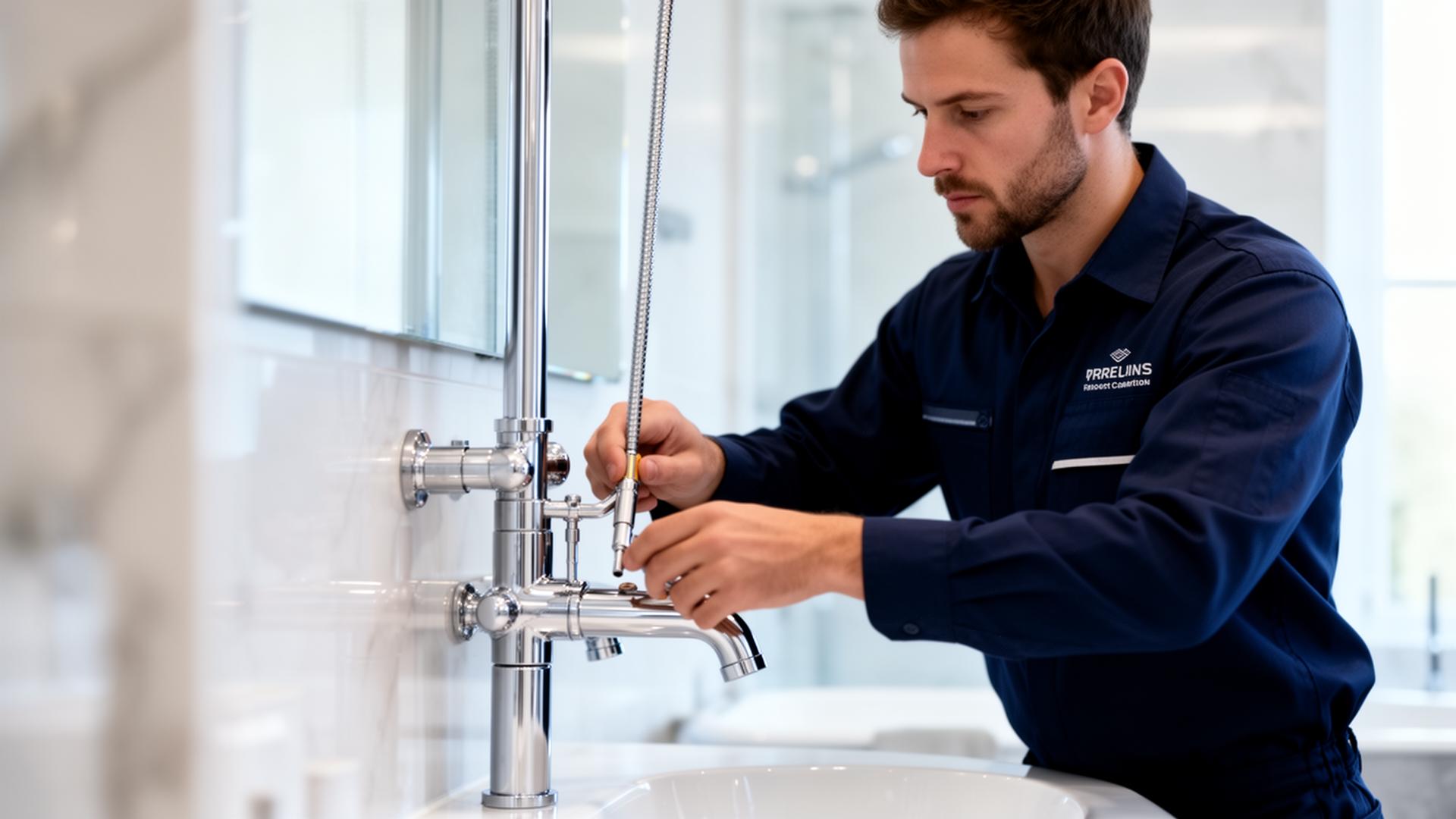 Jack The Plumber technician performing a premium bathroom plumbing repair in Cape Town